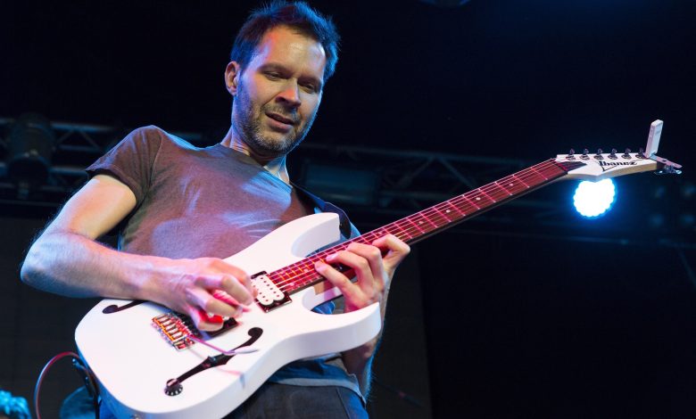 Photo of Paul Gilbert Introduced Ibanez PGM miKro