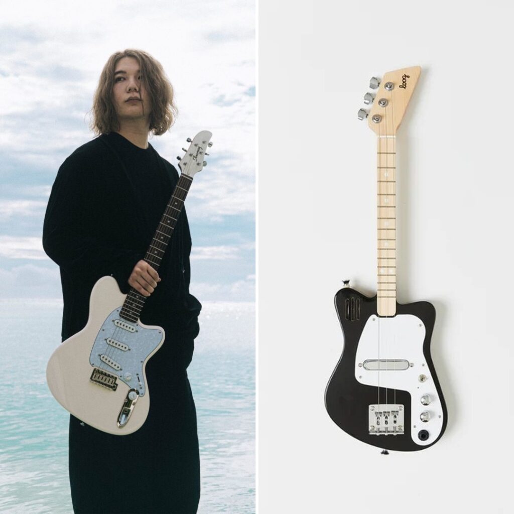 Ichika Nito Mesmerizing Guitar Fans After Playing a Mini Three String Guitar.