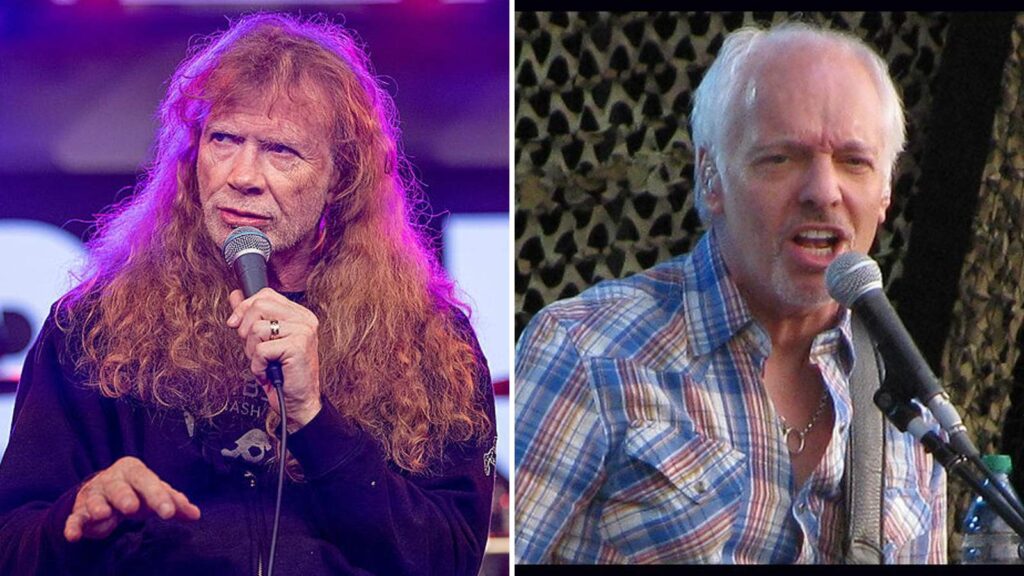 Dave Mustaine Not Happy With Peter Frampton's Statement