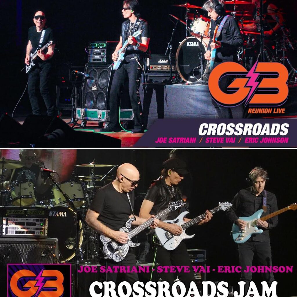 G3 Released their first single 'Crossroads' ahead of the upcoming "Live Reunion" album.