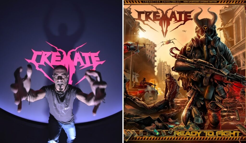 Cremate return with their new EP Ready To Fight, blending old-school death/thrash energy with modern production. Out now via Wormholedeath Records.
