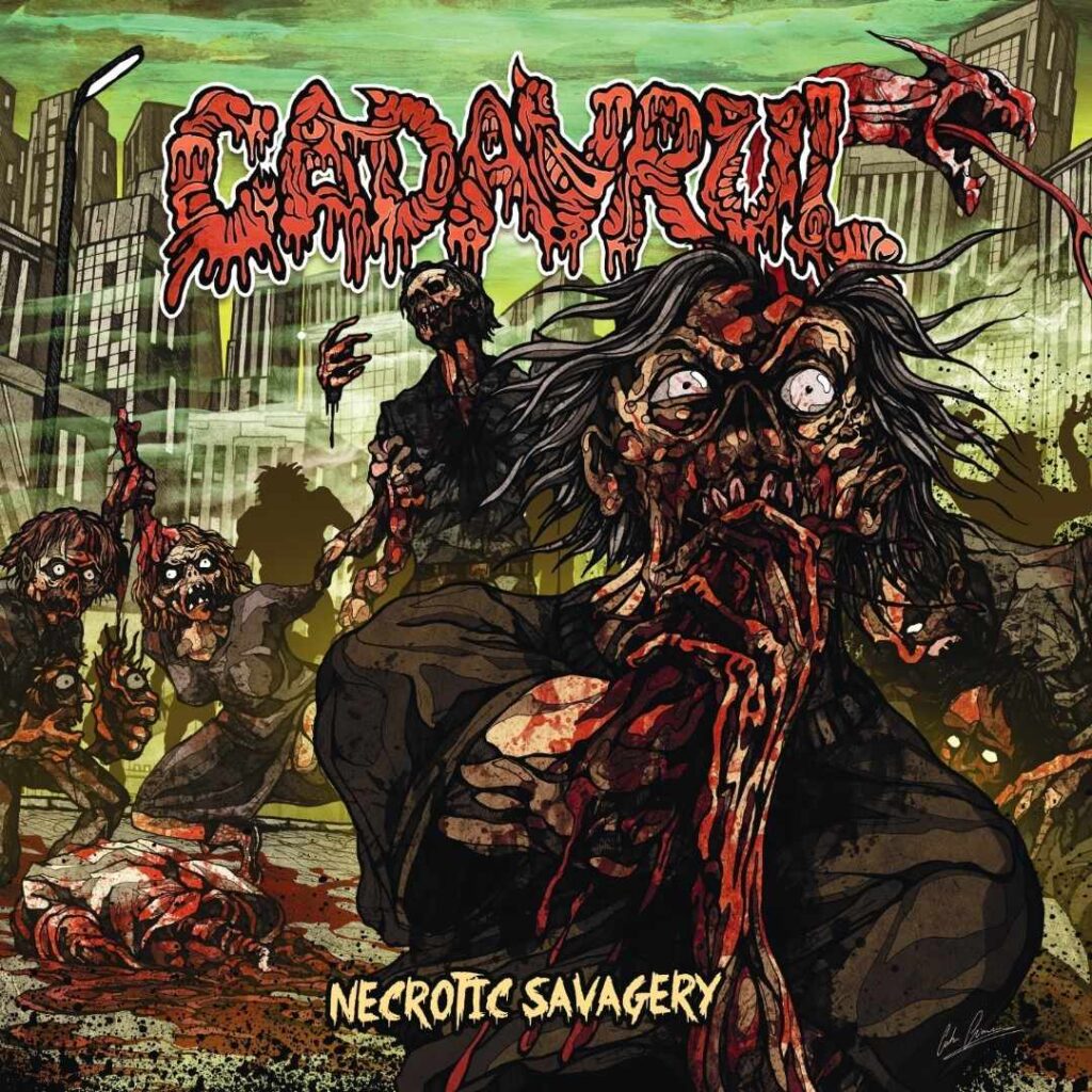 Check out CADAVRUL's upcoming new album "Necrotic Savagery".