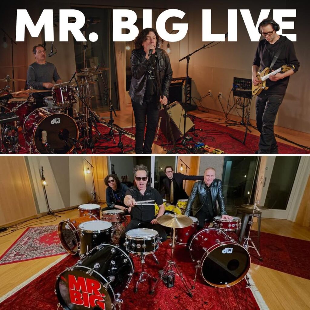 Check out Mr. Big's live performances at Sweetwater Studio.